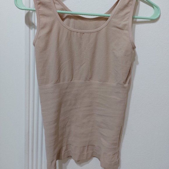 TWO SKINNY GIRL SMOOTHERS AND SHAPERS MEDIUM BLACK & CREAM NUDE SET - Picture 6 of 7